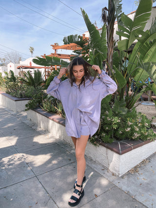 The Easy Going Set Button Down Top